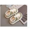 Boys Baotou Sandals Sneakers Summer Hollow Sandals 0-2 Toddler Shoes 1-6 Anti-kick and anti-collision Korean version of beach shoes