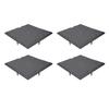 Stepping Stone with Ground Stakes Polypropylene Resin Weatherproof Garden Decor Stepping Stone for Lawn Outdoor