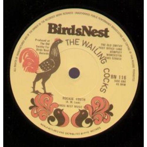 

7inch Record WAILING COCKS - Rockin Youth BN116 Birdsnest 1979 UK Rock Used