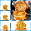 600g Large Moon Cake Mold Round Pastry Decoration Manual   Baking