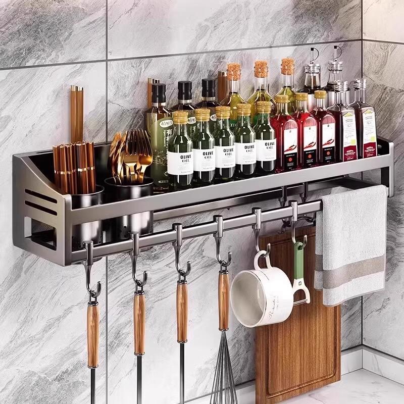 

Bieying Stainless Steel Punch-Free Kitchen Knife Holder & Storage Rack