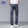 ROMON Men's 882 Loose Straight-Leg Stretch Jeans