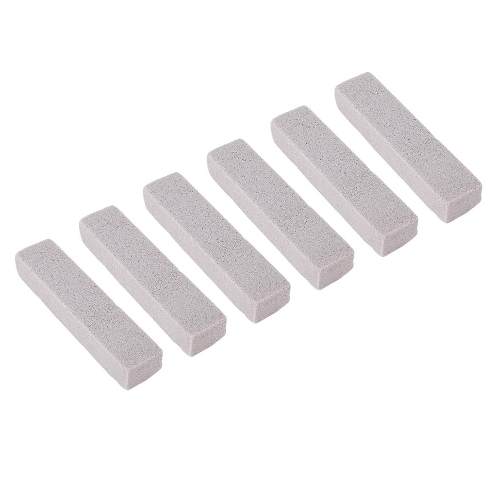6PCS Pool Pumice Stones PVC Material Cleaning Block for Kitchen Sink Toilet Bowl Bathtub Shower