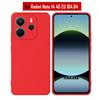 Fall Prevention Non-slip Original Liquid Silicone Car Case For Xiaomi Redmi Note 14 4G Case For RedmiNote14 Note14 4G Back Cover