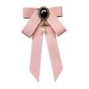 Bow Tie Ribbon Brooch Necktie Pre Tied Ladies Pin Bowknot Shirt for Uniform