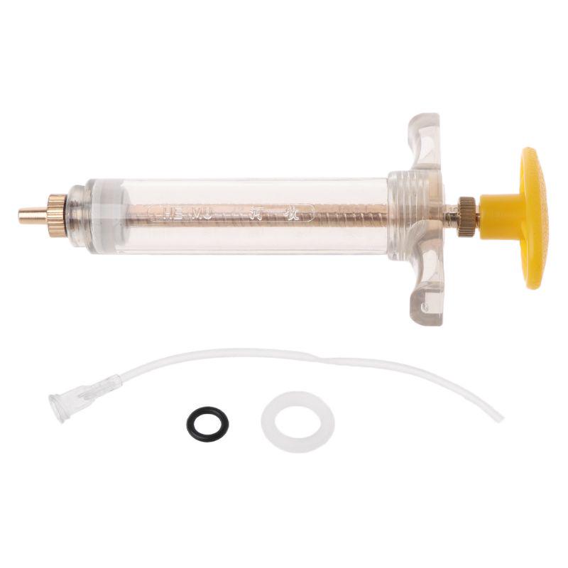 

10/20 мл кормушка для попугаев с медной головкой, шприц-шланг для кормления птиц, инжектор, принадлежности для кормления птиц