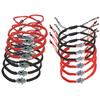6/9 Pcs for Evil Eye String Bracelets Hamsa Hand Hand-Woven Bracelet Adjustable Red/Black Rope Cord Thread Braided Brace