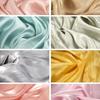 100/300cm Crystal Silk Pearlescent Fabric Bright Face Silk Smooth for Diy  Sewing Dress Shirt Wholesale Cloth Apparel Material