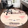 Personalized K-Kpop Team Round Chair Office Rug - Perfect for Mat, Office Chair & More - Ideal Gift for Birthdays and Holidays