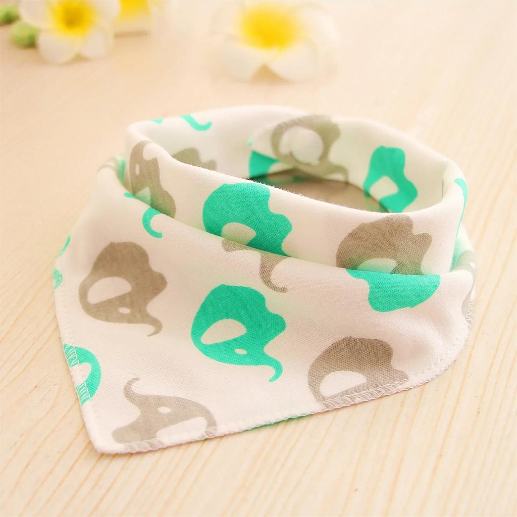 Śliniaki bawełniane dla niemowląt, śliniak trójkątny dla dziewczynek i chłopców z kreskówkowym wzorem, szalik do karmienia, kołnierz śliniak, pieluszka do odbijania, bandana, ręcznik do śliny