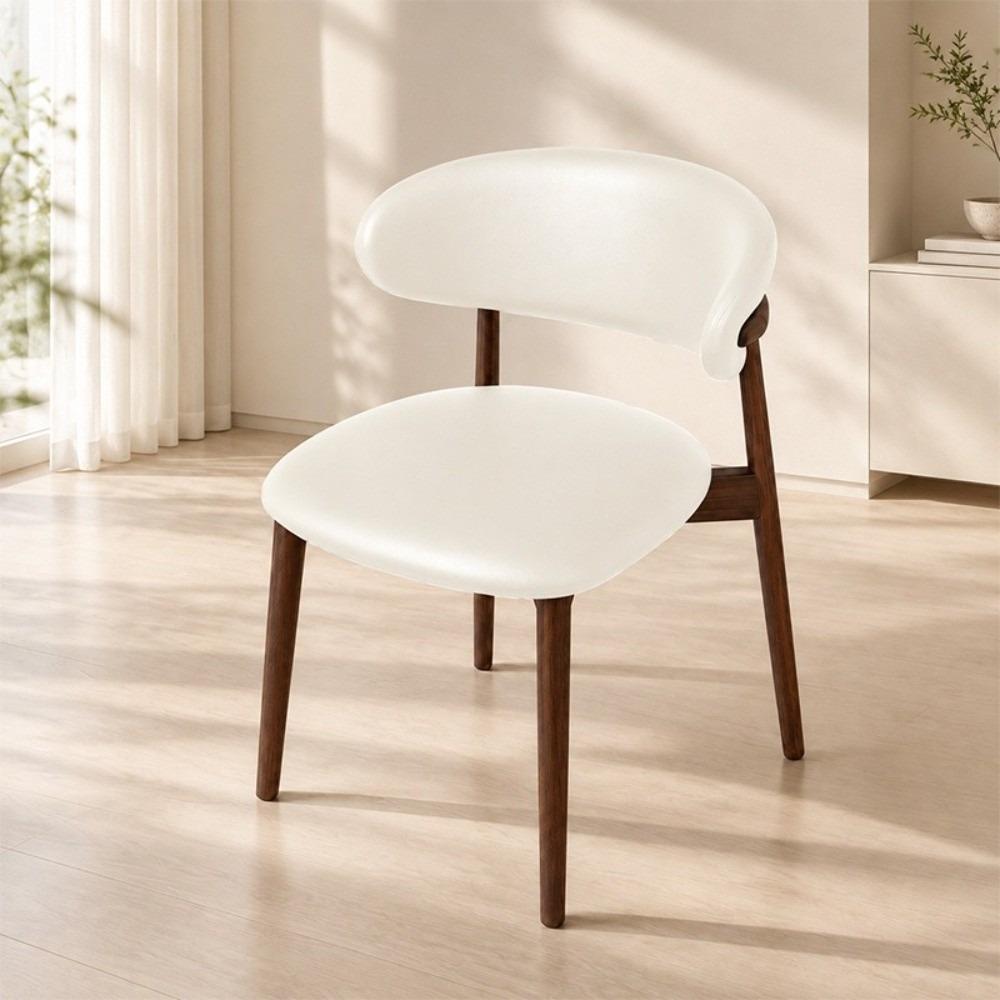 Oil-proof Curved Back Chairs Cover Dustproof Chair Slipcover PU Dining Chair Cover Hotel