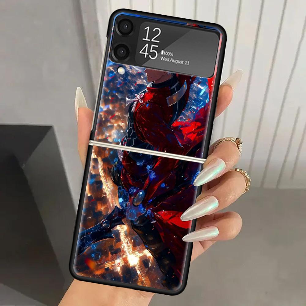 Fate Zero Stay Night Archer Hard PC Back Phone Case for Samsung Galaxy ZFlip 7 6 5 Z Flip 4 ZFlip7 Z Flip6 5G ZFlip4 Flip3 Zflip