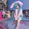 Hatsune Miku Noodle Stopper - Handmade Anime PVC Model Doll Desktop Decoration Christmas Gift Unique Ornaments for Collectors
