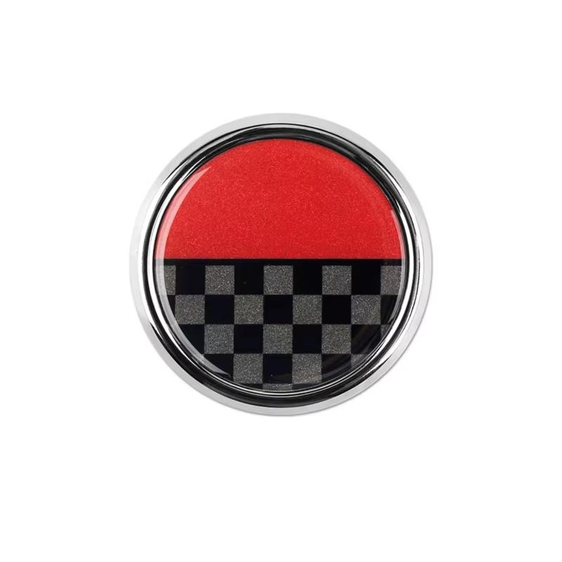 3D Metal Car Front Grille Emblem Badge Sticker For MINI COOPER S JCW F50 F54 F55 F56 F60 R55 R56 R60 Exterior Auto Accessories