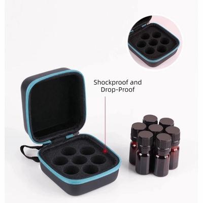 EVA 7 Bottles Storage Case Hard Shell Waterproof Insulin Organizer Dust-proof Wear-resistant Box Storage Case for Home