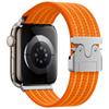 URVOI Elastic Band for Apple Watch Ultra 2 1 Series 10 9 8 7 6 5 4 SE Nylon braided strap for iWatch parachute buckle wristband