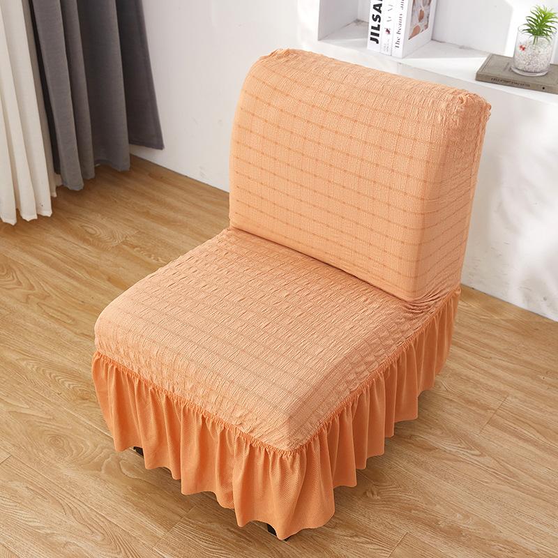 Elastic Cationic Thickened Fat Chair Cover Without Armrests Hotel Restaurant Coffee Shop Chair Chair Cover
