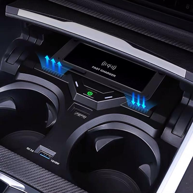 For BMW G20 G21 G22 G28 3 4 Series Car wireless charger fast phone charger charging pad panel phone holder 2020-2025