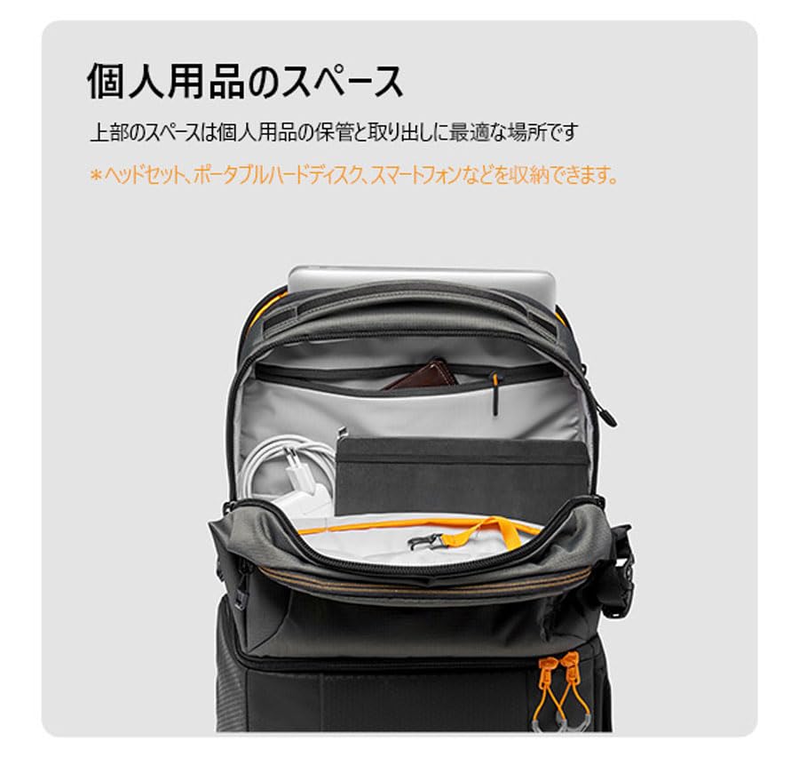 Lowepro Fast Pack BP250AW III Rucksack, Grau, bietet Platz für 13 Zoll PC, Regenschutz inklusive, 27,6 l, LP37332-PWW