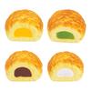 Realistic Bread Squeeze Toy Slow-Rising PU Fidget for Stress Relief Cute Food-Themed Decompression Gadget for Kids Adults