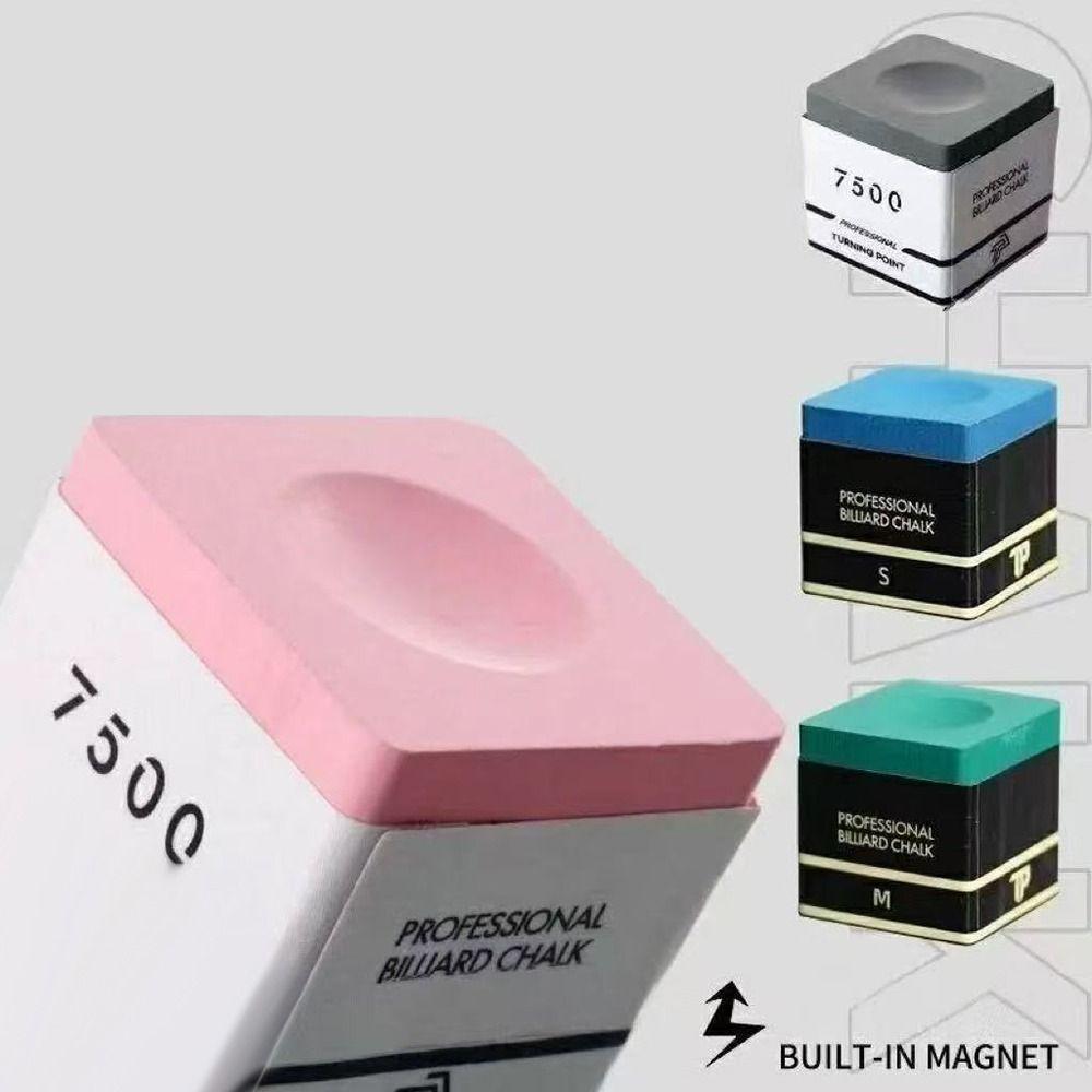 Square TP7500 Billiard Chalk Non-slip Billiard Pool Chalk Billiard Accessories