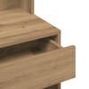 Makeup Table with Mirror Artisan Oak 74.5 x 40 x 141 cm