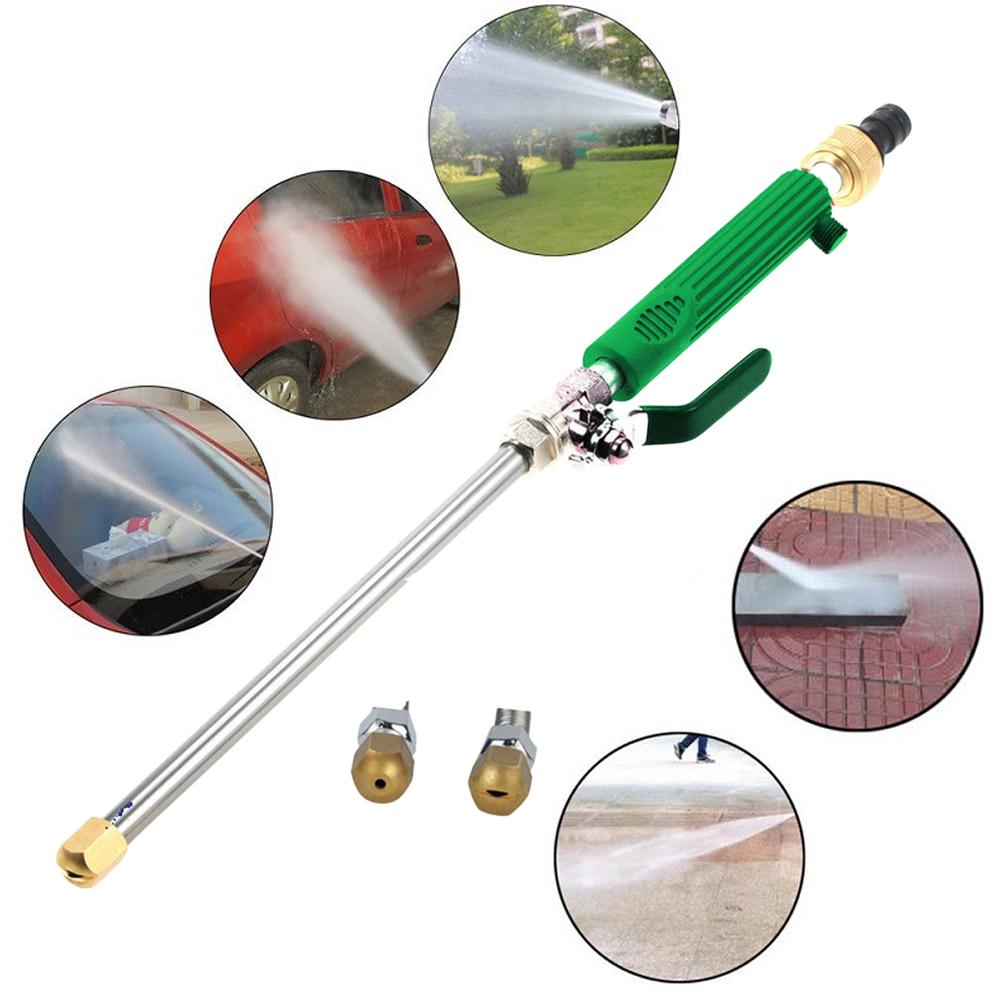 Pressure Washer Copper Nozzle Spray Gun Aluminum Alloy Tube Car Wash Gun Portable Spray Cleaner for Garden Watering Car Washing