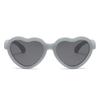 2025 Heart-Shaped Polarized Color-Changing Silicone Sunglasses for Kids Ages 3-6