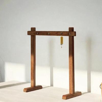 Windspielständer, Gongständer, tragbarer Ornament-Displayrahmen mit Basis-Schmuckständer für