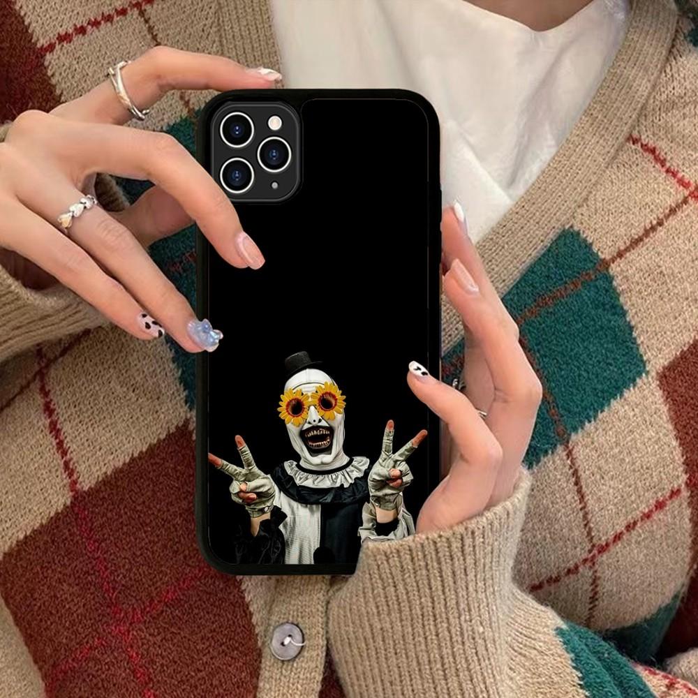 Horror Movie Terrifier Phone Case Silicone PC+TPU For For IPhone 11 12 13 14 15 16 Plus Pro Max Cover