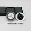 1pcs 57mm Car Front Hood Emblem Badge Bonnet Car Accessories For Mercedes Benz W204 W124 W201 W202 W212 W220 W205 GLA CLA