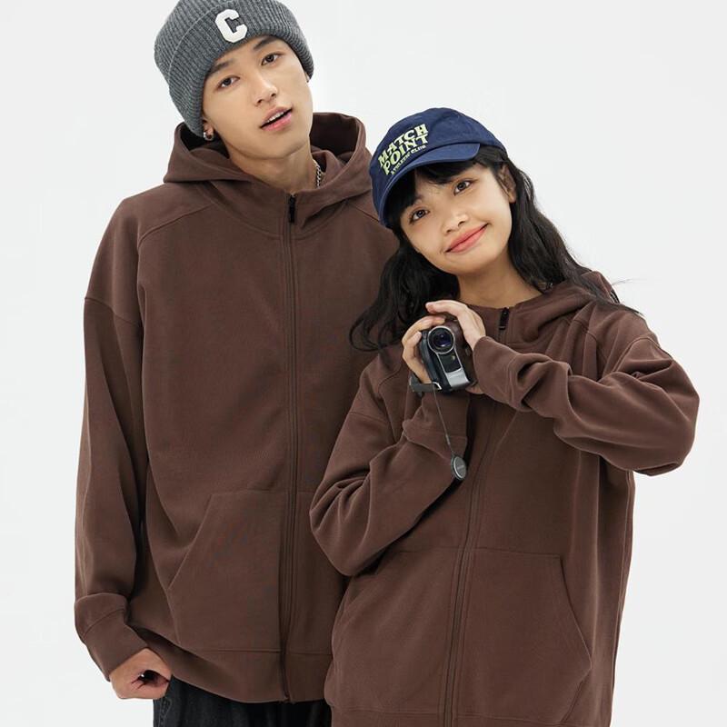 Customizable Zippered Hooded Sweatshirt FXHD9902