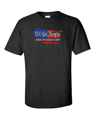 We The People Are Pissed Off United States American Flag Rights Constitution