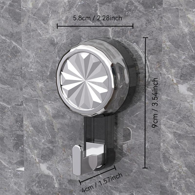 Ten-Pack Transparent No-Drill No-Trace Adhesive Hooks – Strong, Non-Falling