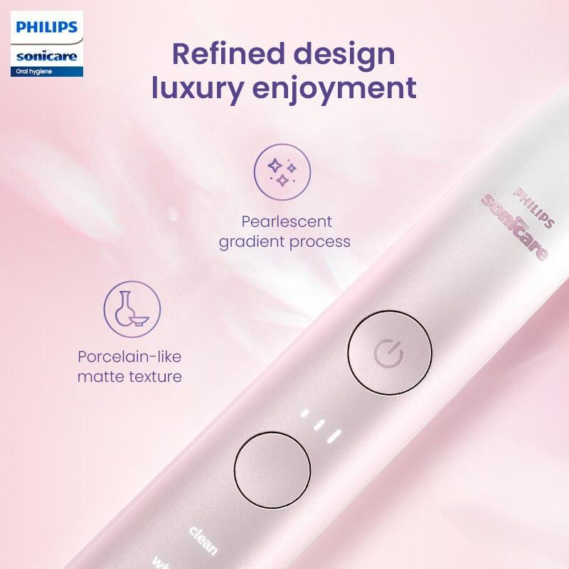 Philips (PHILIPS) HX9911 Алмазная щетка для взрослых Зубная щетка с звуковой вибрацией — фото 5