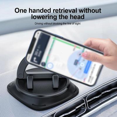 Car Phone Holder Dashboard Sticking Universal 360 Degree Rotate Stand Bracket For Car Accessories U9z1