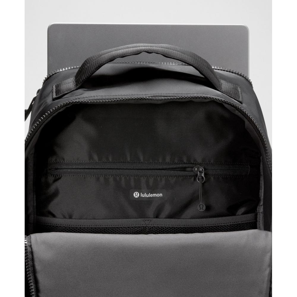 Lululemon New Crew Backpack 22l  Updated Black Graphite Grey