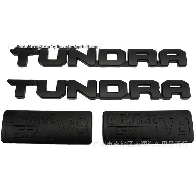 Toyota TUNDRA Emblem Cover Decal for Modified 4X4 V8 Pickup