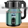 Durable 304 Stainless Steel Electric Kettle: Thickened Insulation, Fast Boil, Auto Power-Off, Large Capacity, Constant Temperature