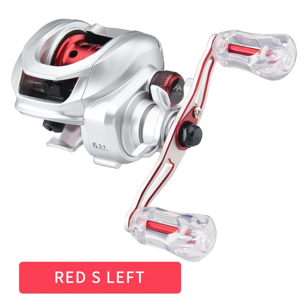 Baitcasting Reel6.3:1 Gear RatioAluminum Alloy and PA ConstructionGreat for Both Freshwater and Saltwater FishingIdeal Holiday Gift for Anglers