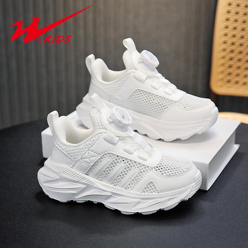 Little white shoes boys summer mesh breathable single mesh girls white shoes children white sneakers