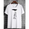 European Size Vintage FIDO DIDO 7 UP Cartoon Style T-Shirt| Casual Crew Neck, Non-Stretch Fabric, Short Sleeve, Fashion, Breathable, Soft