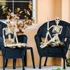 Halloween skeleton human 40cm movable joint standing scene arrangement plastic simulation skeleton model
