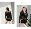 Bikini Dividido Inspirado en Hadas: Nuevo Traje de Baño Sexy Delgado de Tres Piezas para Vacaciones y Aguas Termales 2026.
