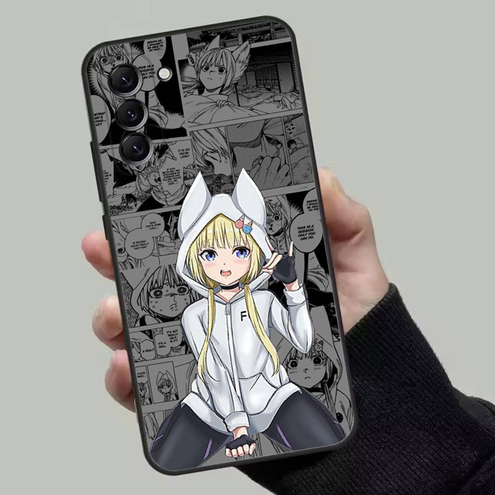 anime Kemono Jihen Phone Case For Samsung Galaxy A13,A21s,A22,A31,A32,A52,A53,A71,A80,Soft Black Shell