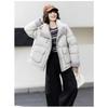 Winter new loose casual versatile stand-up collar cotton clothes commuting warm down cotton clothes jacket