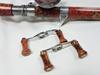 Abu Garcia Creative Stabilized wood ash burl handle knob NS Craft Shimano A 4