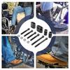 Motorbike Footrest Extension Driver Outward Spacer Motorcycle Floorboard Extension Kit Upgraded Rustproof Pedal Extension