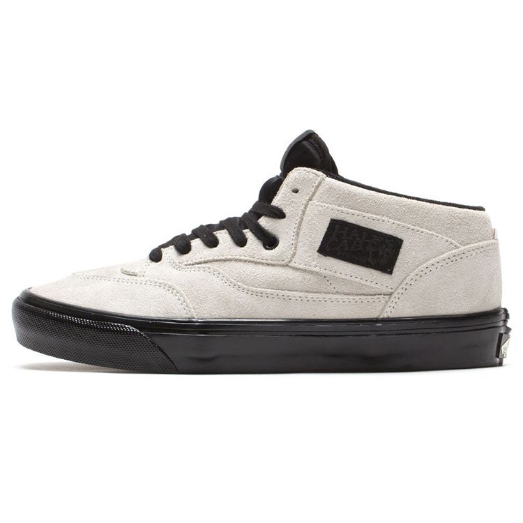 Vans Half Cab Lightweight Breathable Mid-Top Skate Shoes Unisex Skate Shoes Gray VN0A5KYAKIG