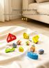 Magnetic Rail Car Children's Educational Toy - 3D Train Building Blocks